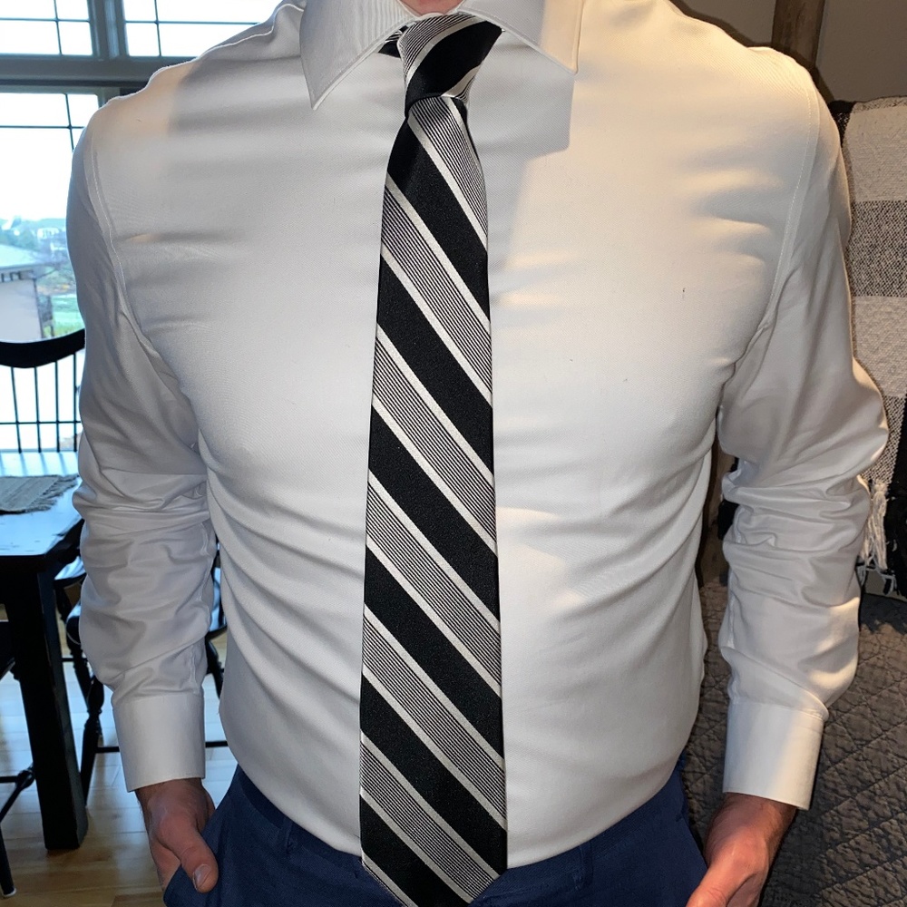 Striped Express Tie